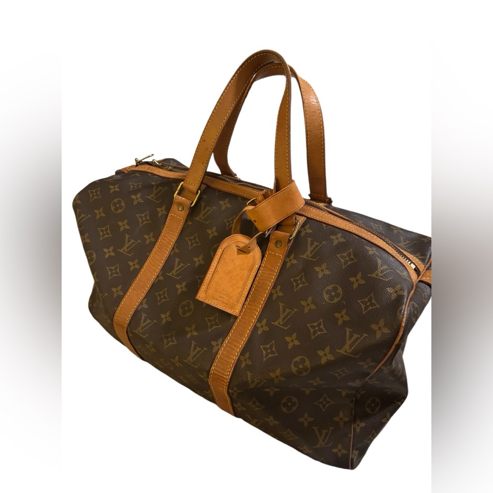 COA Louis Vuitton Sak Souple Duffle  45 w/ luggagetag dustbag auth retail $2800